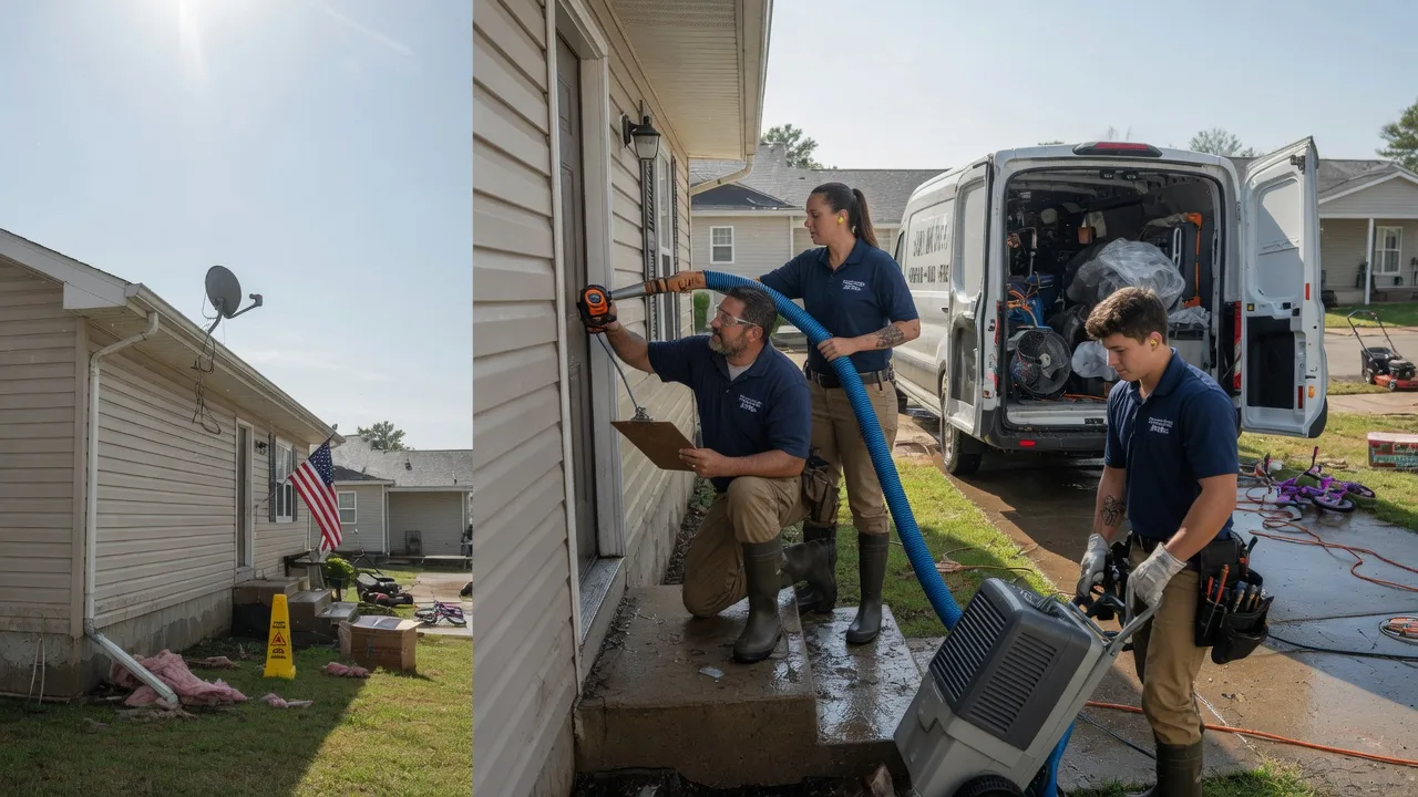 Ceiling Water Damage Restoration in Monroe City, MO near me